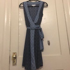 Maternity wrap dress